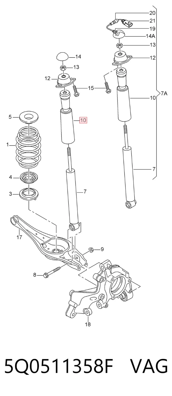  5Q0511358F VAG