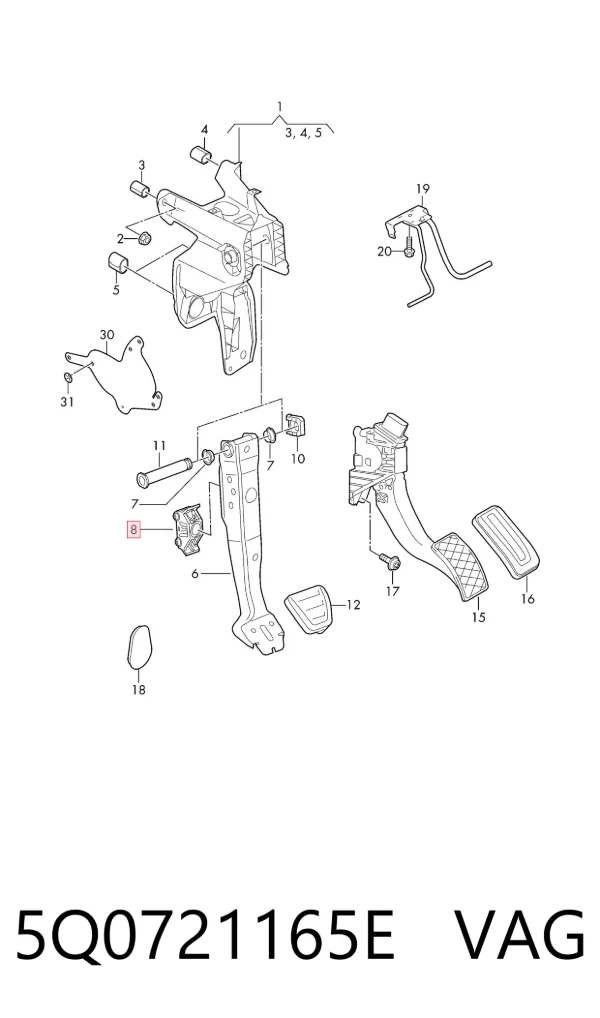  5Q0721165E VAG