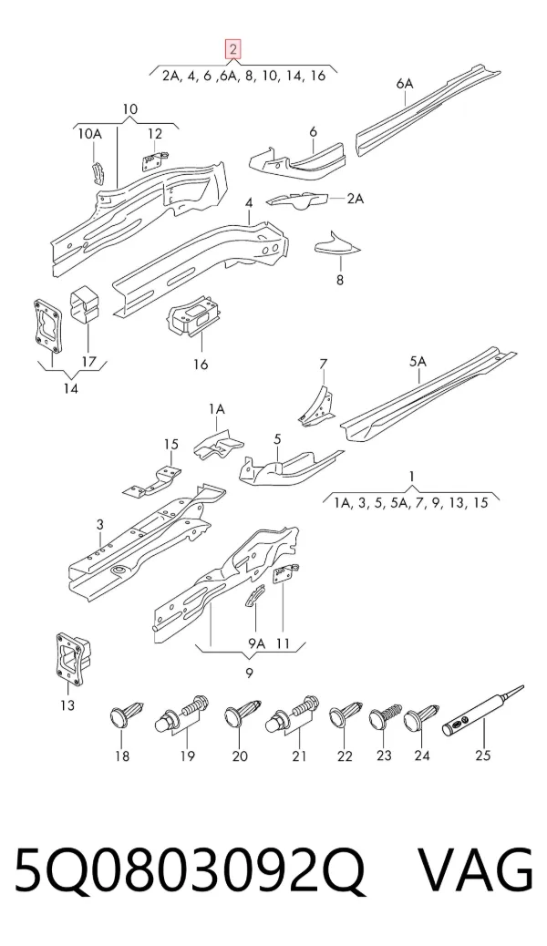  5Q0803092Q VAG