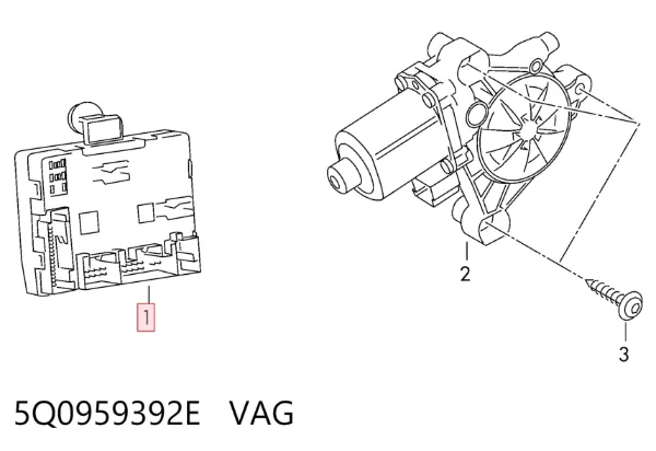  5Q0959392E VAG