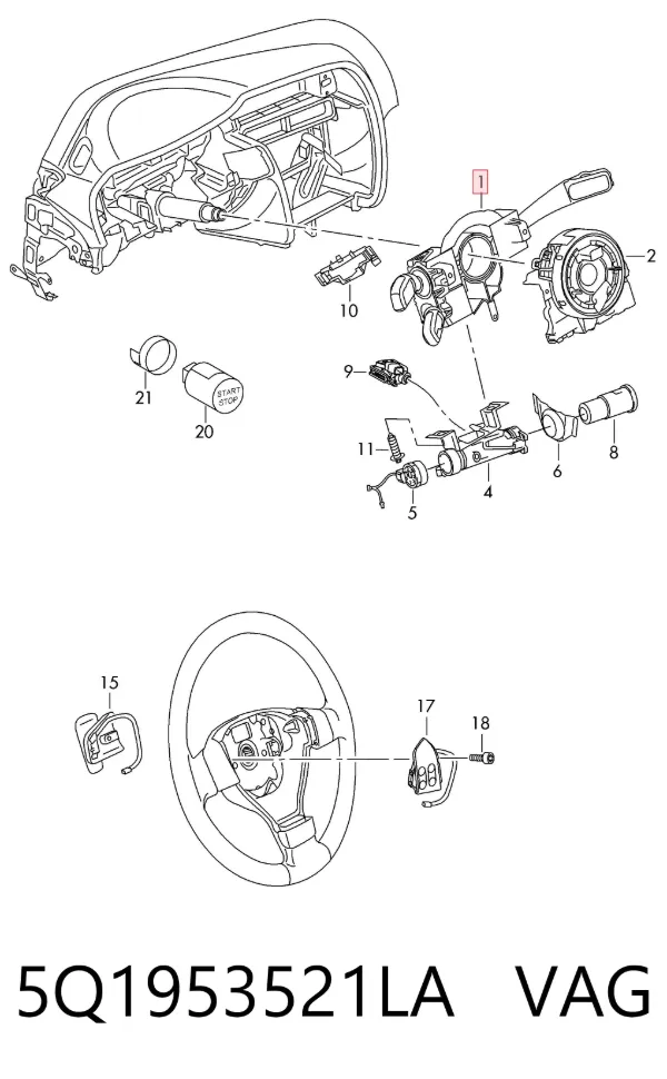  5Q1953521LA VAG