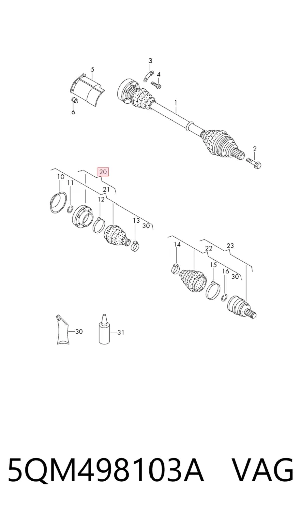  5QM498103A VAG