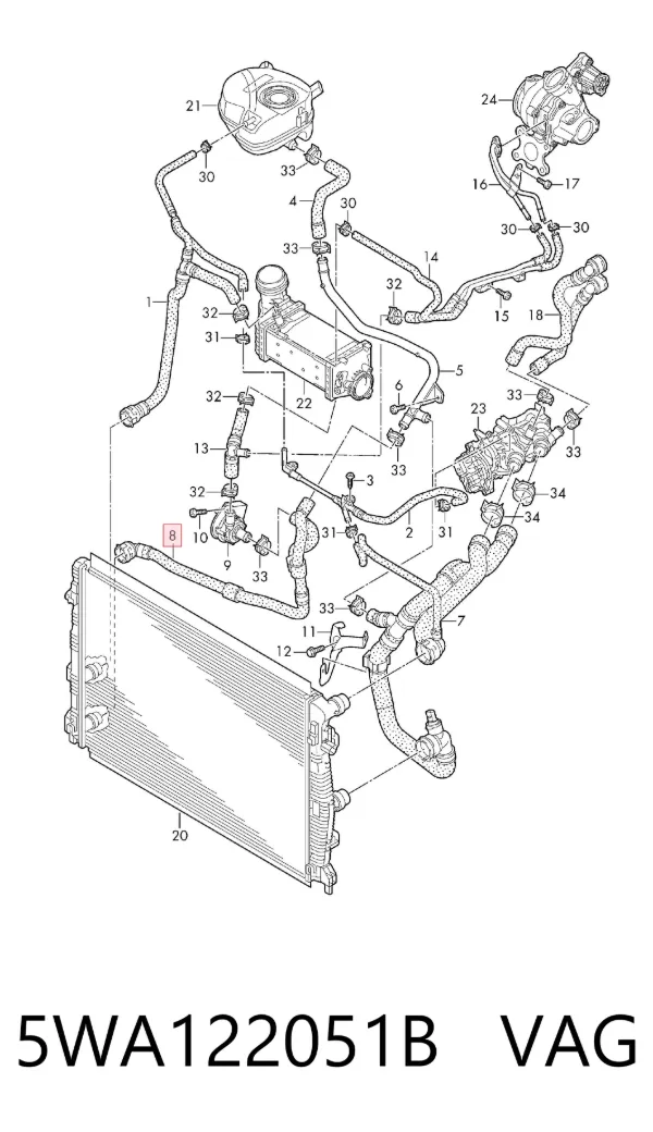  5WA122051B VAG