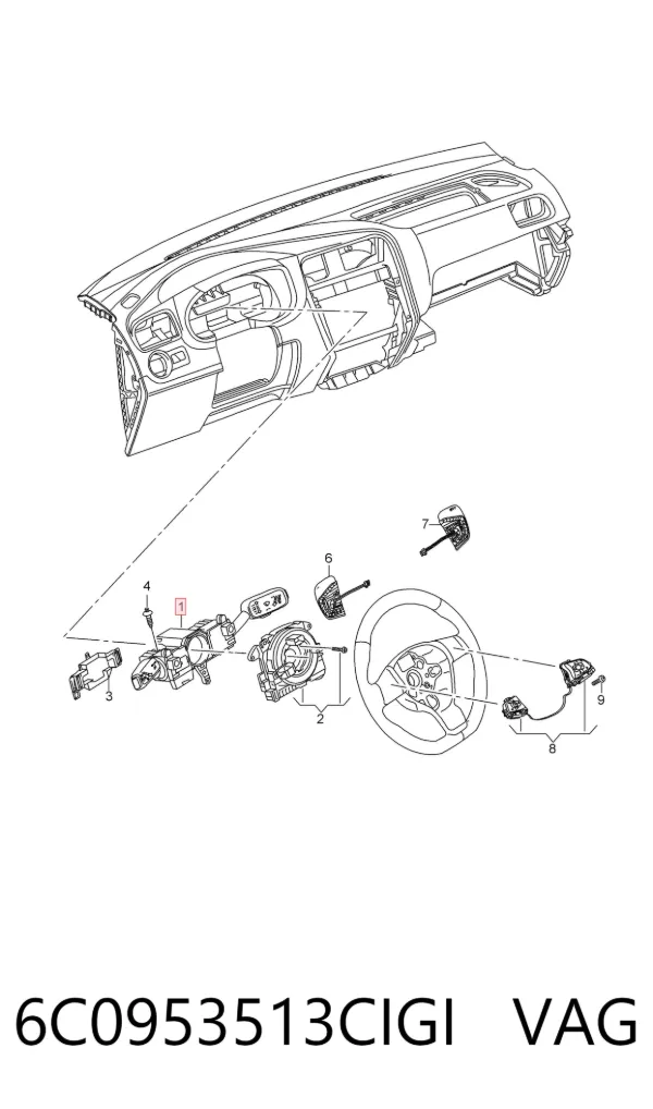  6C0953513CIGI VAG