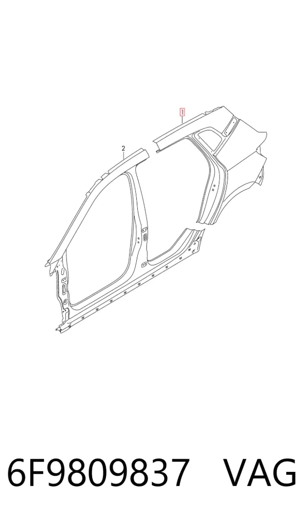 6F9809837 VAG