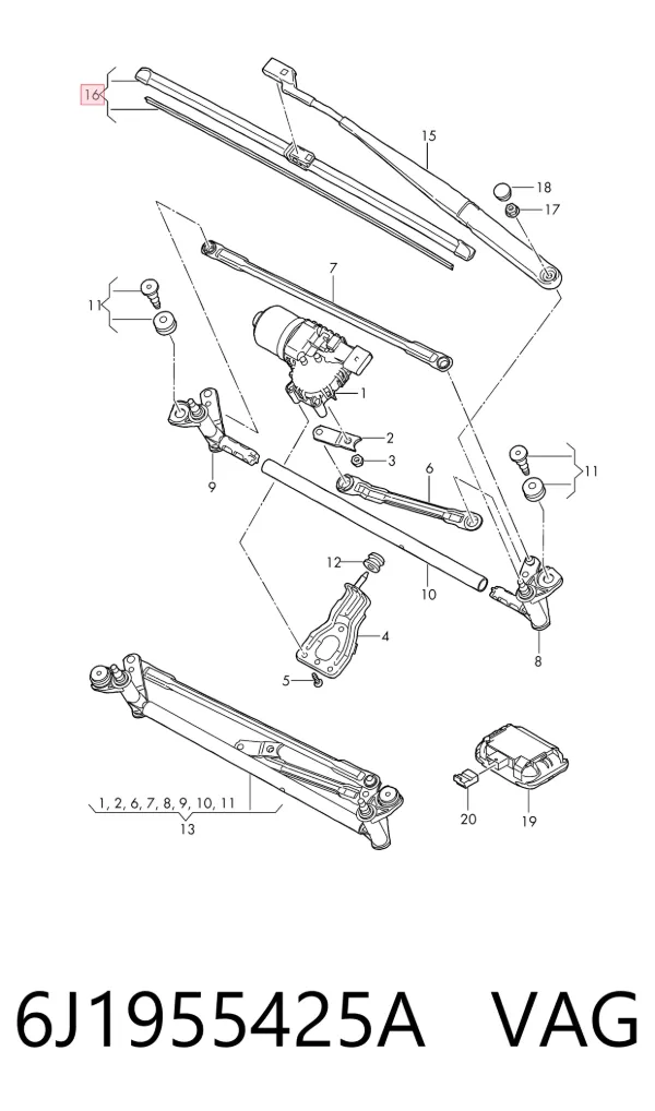  6J1955425A VAG