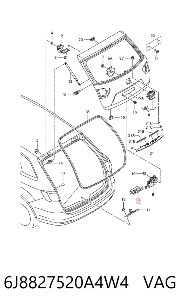  6J8827520A4W4 VAG
