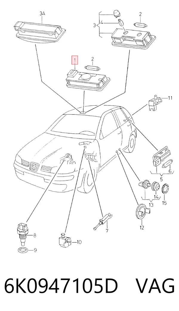  6K0947105D VAG