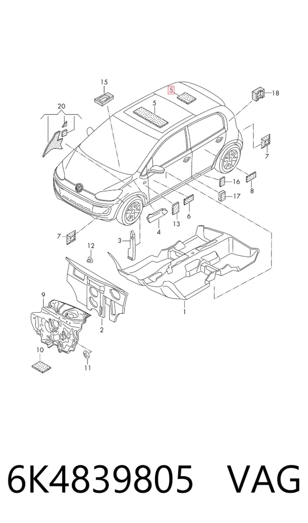  6K4839805 VAG
