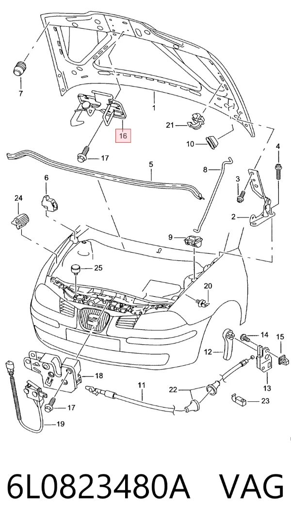  6L0823480A VAG
