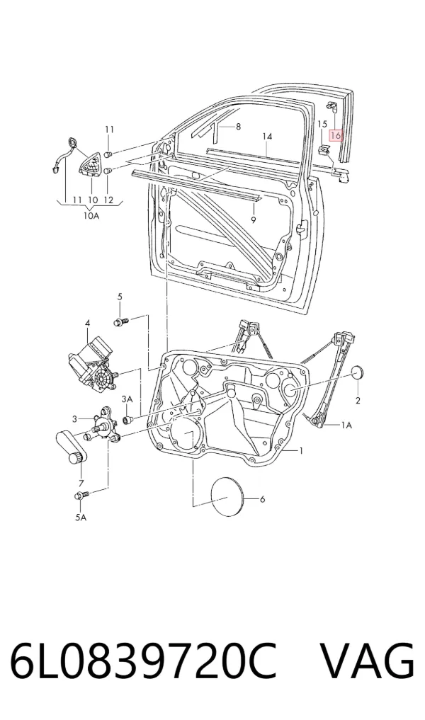  6L0839720C VAG
