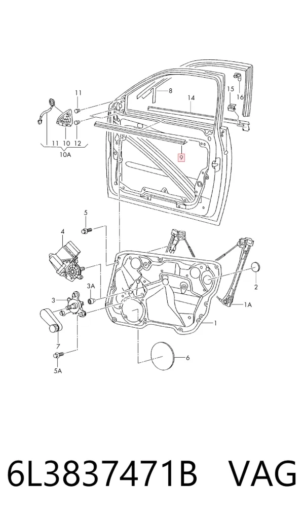  6L3837471B VAG