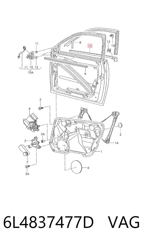  6L4837477D VAG