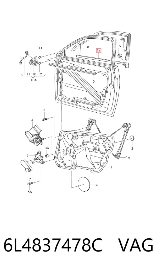  6L4837478C VAG