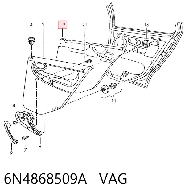  6N4868509A VAG