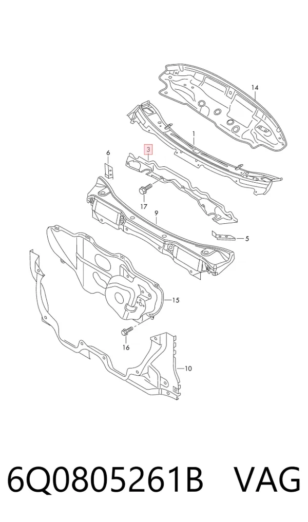  6Q0805261B VAG
