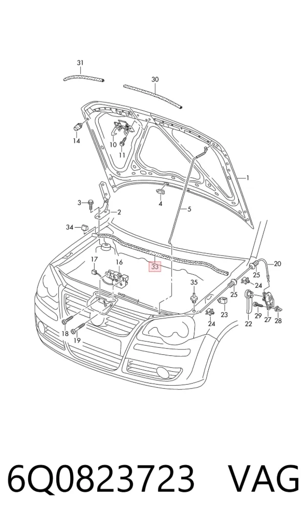  6Q0823723 VAG