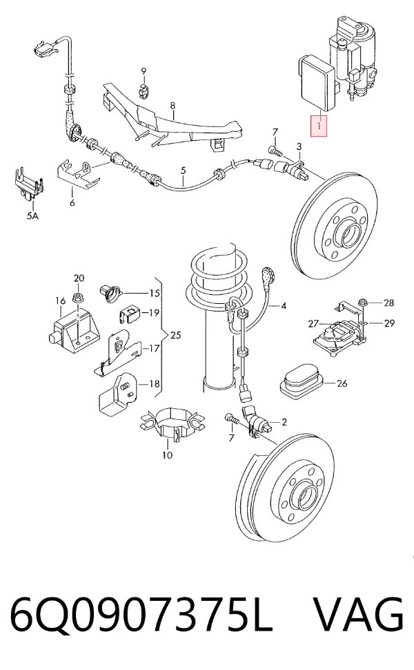  6Q0907375L VAG