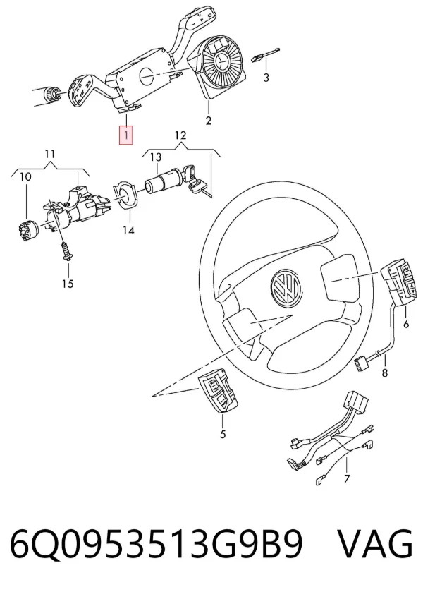  6Q0953513G9B9 VAG