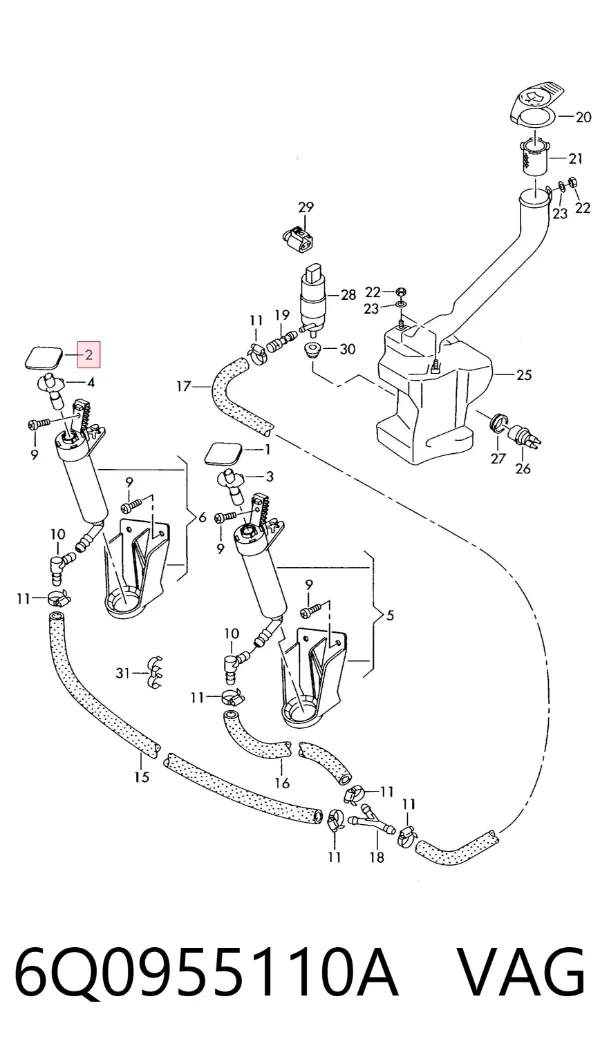  6Q0955110A VAG