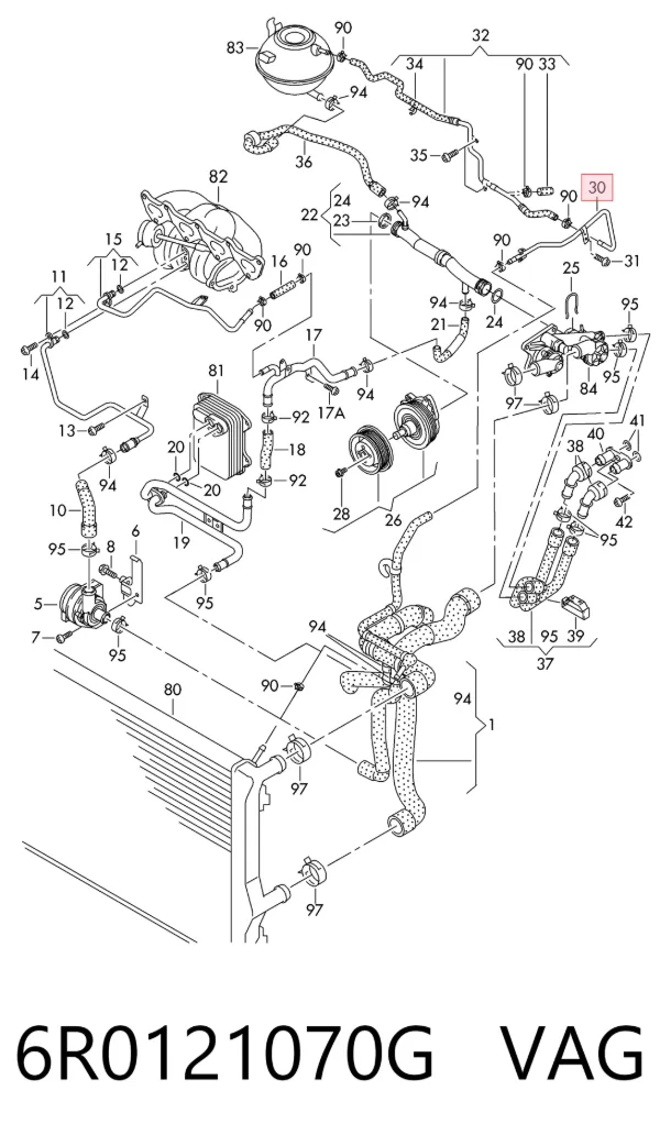  6R0121070G VAG