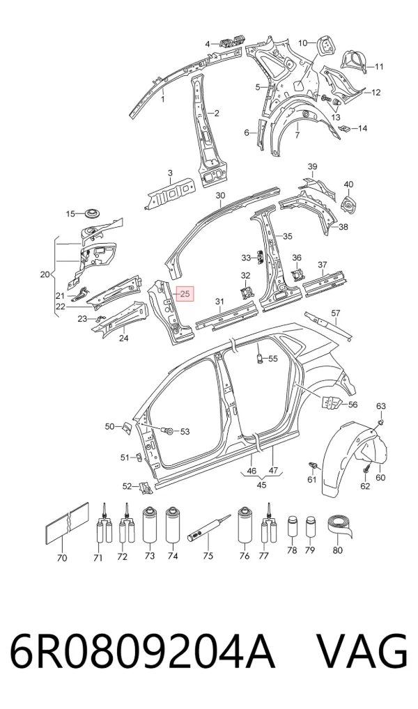 6R0809204A VAG