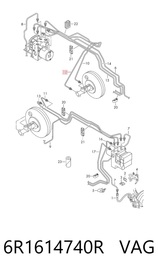  6R1614740R VAG