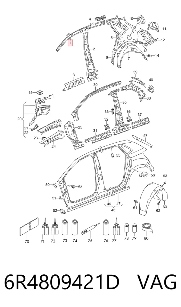  6R4809421D VAG