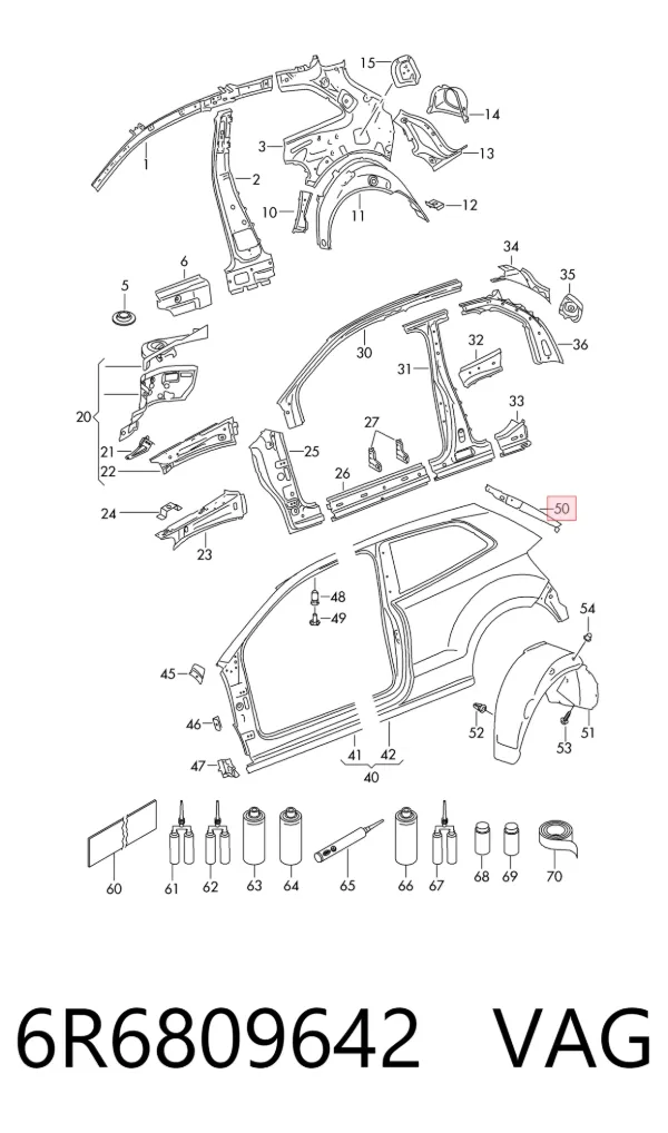  6R6809642 VAG