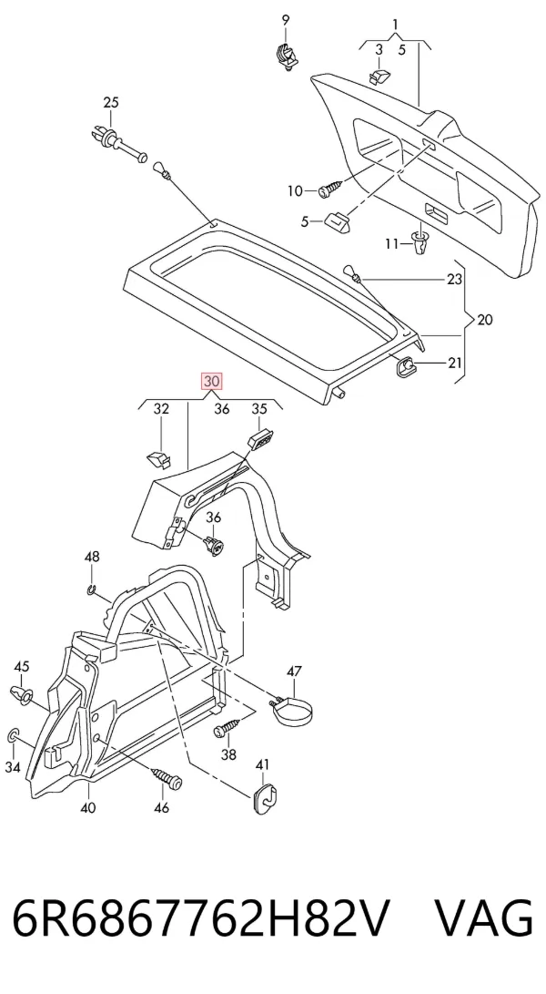  6R6867762H82V VAG