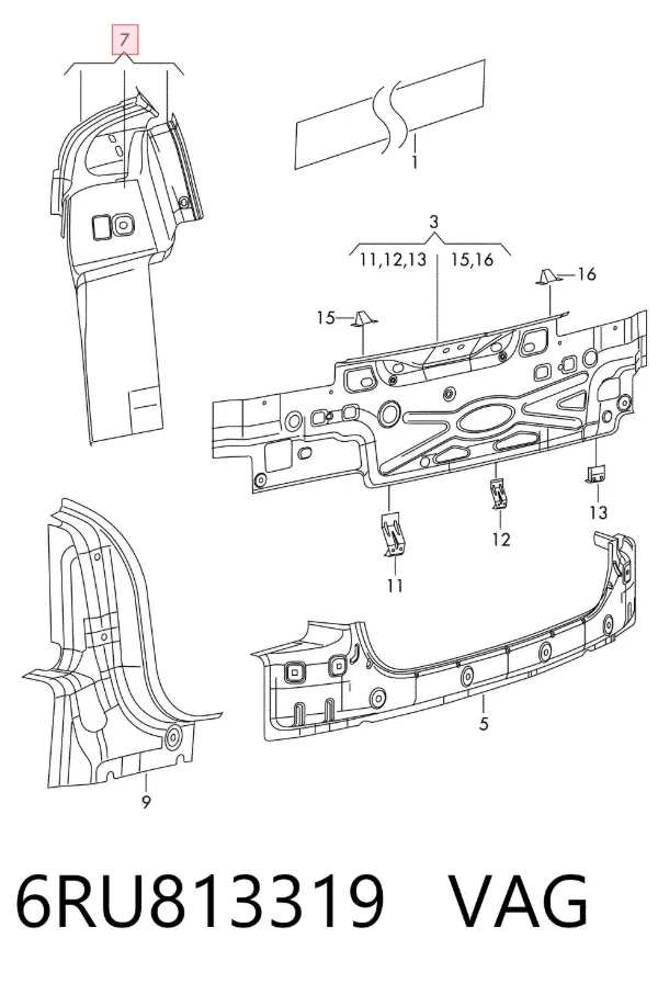  6RU813319 VAG
