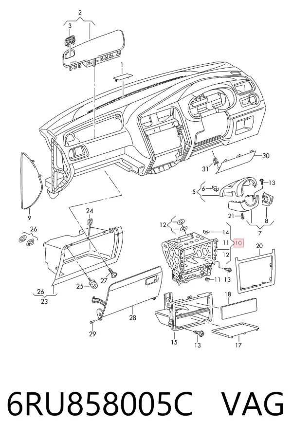  6RU858005C VAG