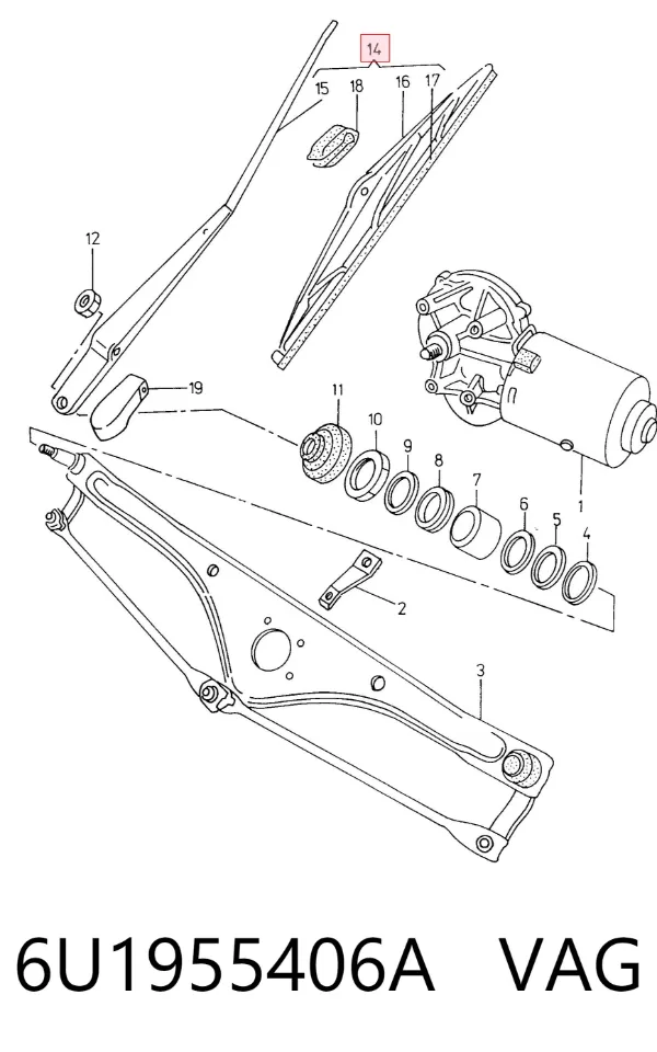  6U1955406A VAG