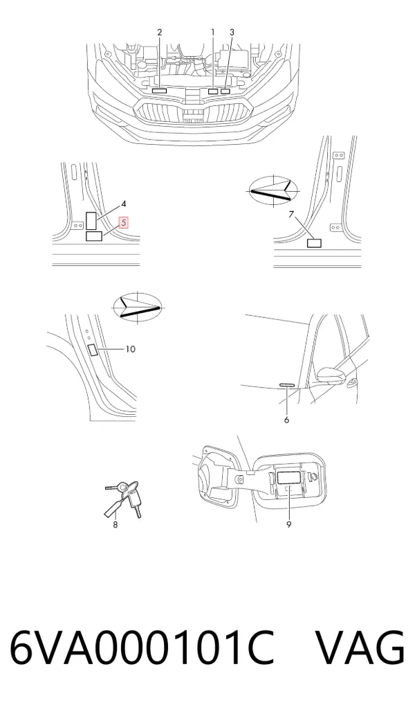  6VA000101C VAG