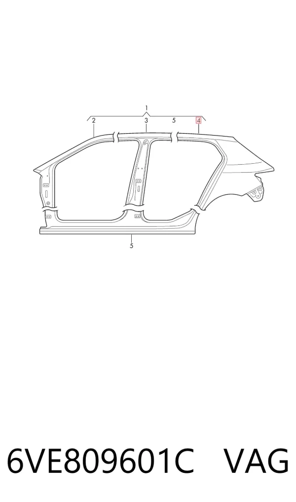  6VE809601C VAG