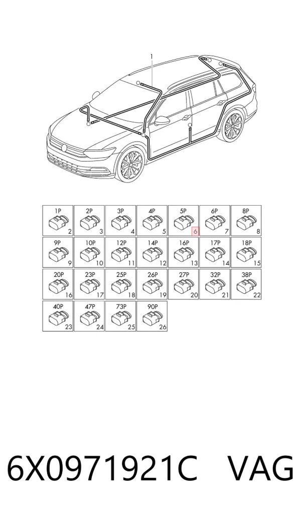  6X0971921C VAG