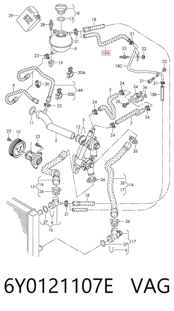  6Y0121107E VAG