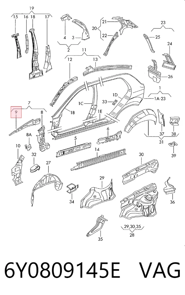  6Y0809145E VAG