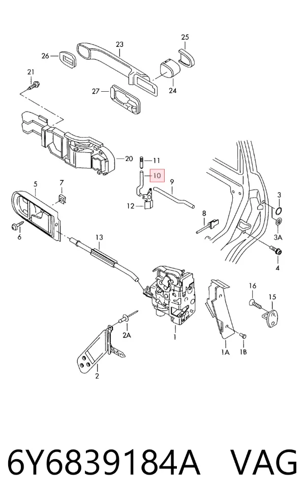  6Y6839184A VAG