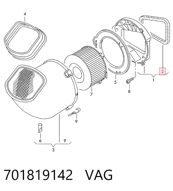  701819142 VAG