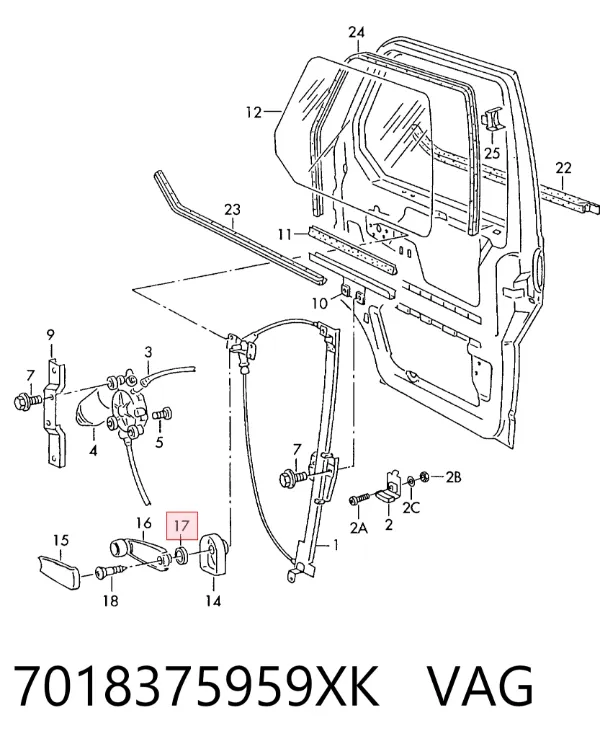  7018375959XK VAG