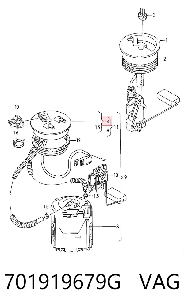  701919679G VAG