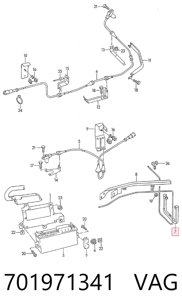  701971341 VAG
