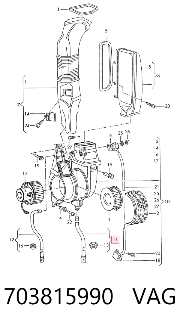  703815990 VAG