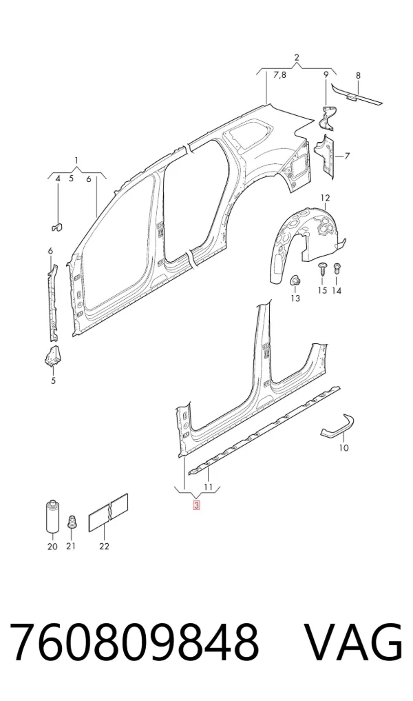 760809848 VAG