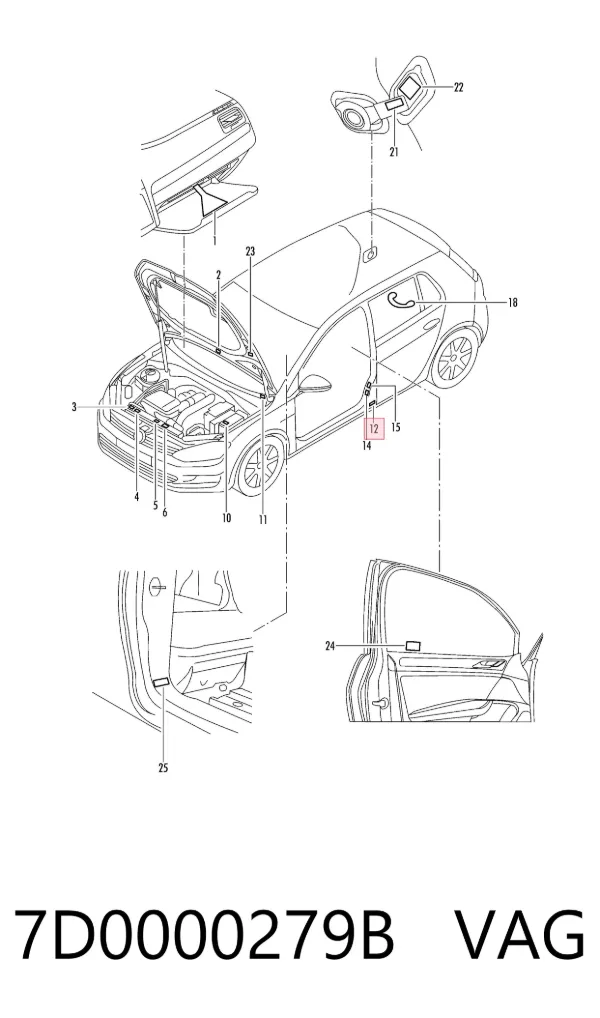  7D0000279B VAG