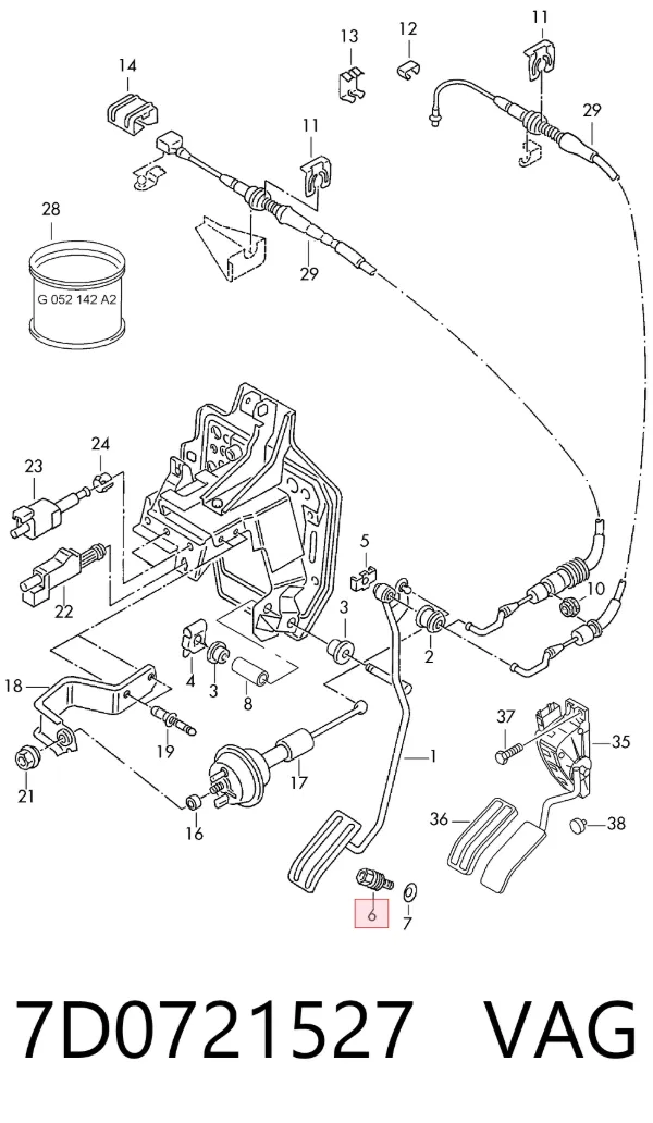  7D0721527 VAG