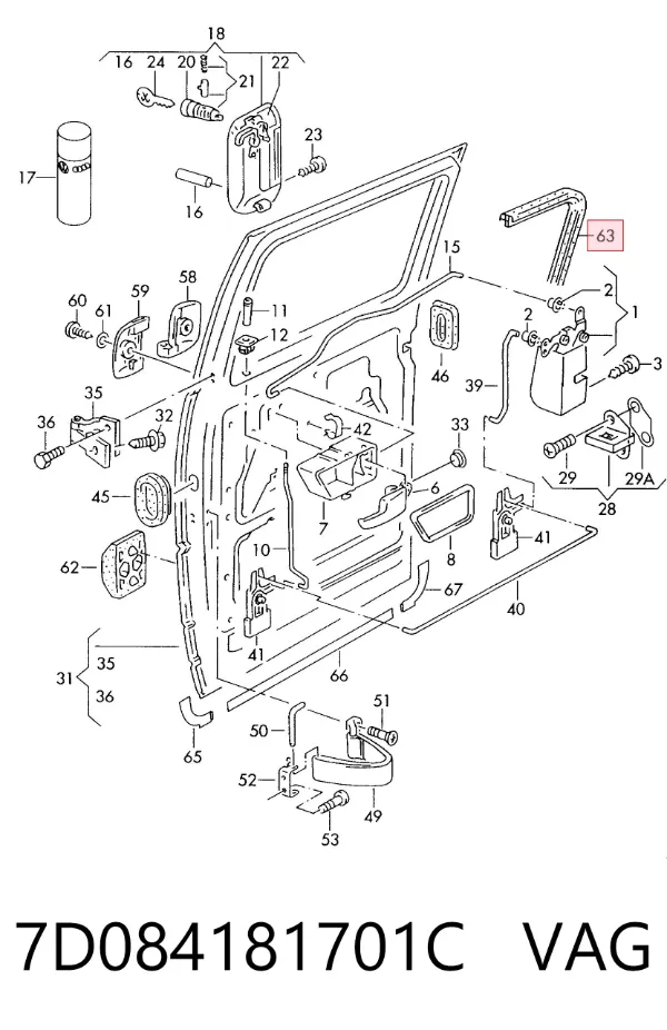  7D084181701C VAG