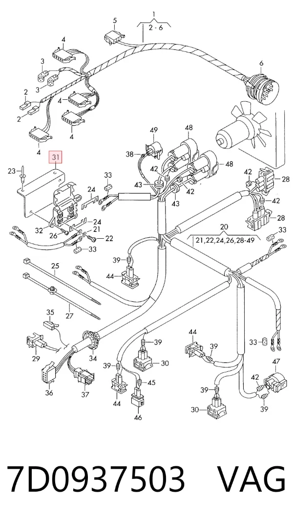  7D0937503 VAG