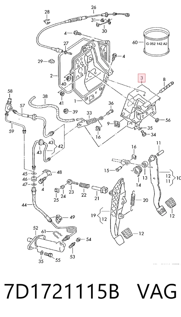  7D1721115B VAG